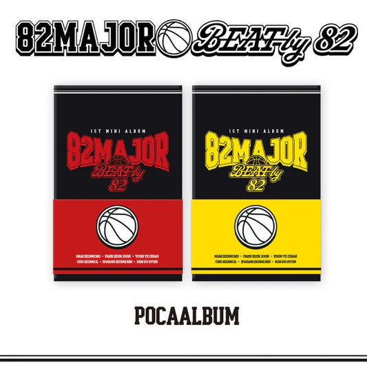 82MAJOR - 1ST MINI ALBUM [BEAT by 82] POCA ALBUM
