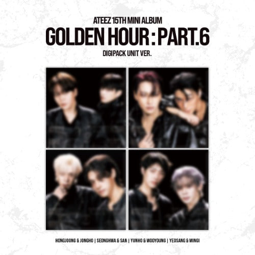 (11/11) preorder ATEEZ [Golden Hour Part 6] Unit Digipack Version