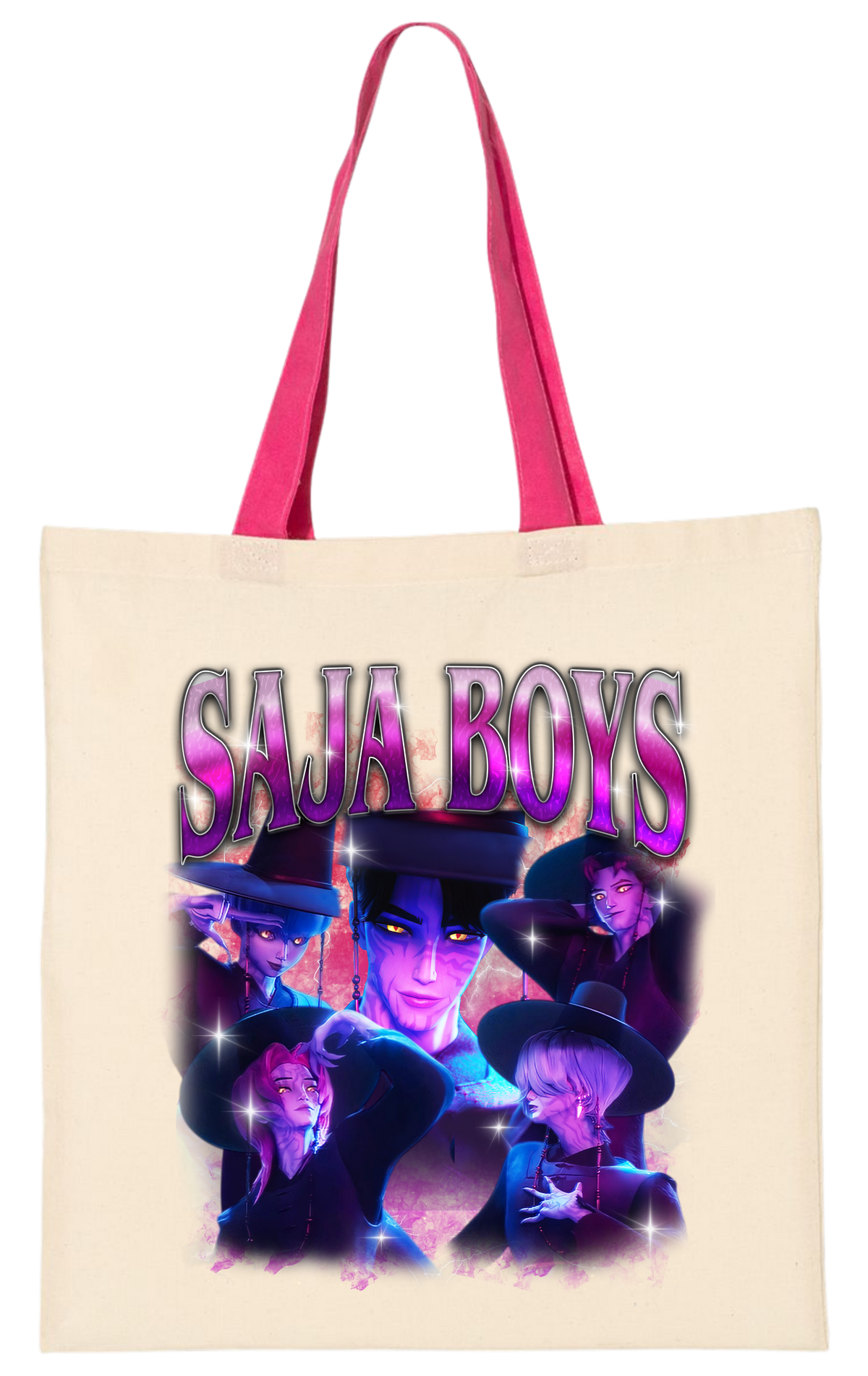 Boys Pink Tote Bag