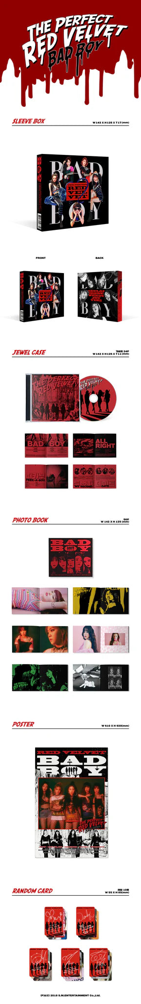 Red Velvet 2nd Repackaged Album 'The Perfect Red Velvet'
