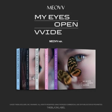 MEOVV - [MY EYES OPEN VVIDE] 1st EP Album MEOVV Member version