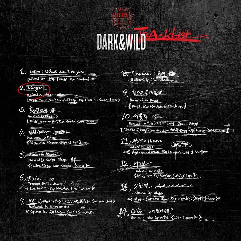 BTS - [DARK & WILD] 1st Album