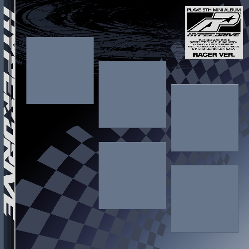 (10/11) preorder PLAVE 5th Mini Album [HYPERDRIVE] (Racer Ver.)