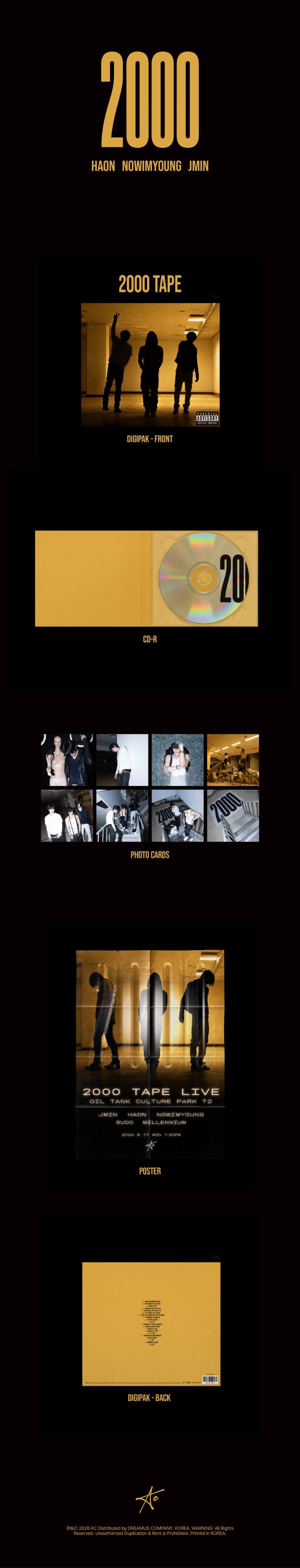 (9/4) HAON, NOWIMYOUNG, JMIN [2000 TAPE]
