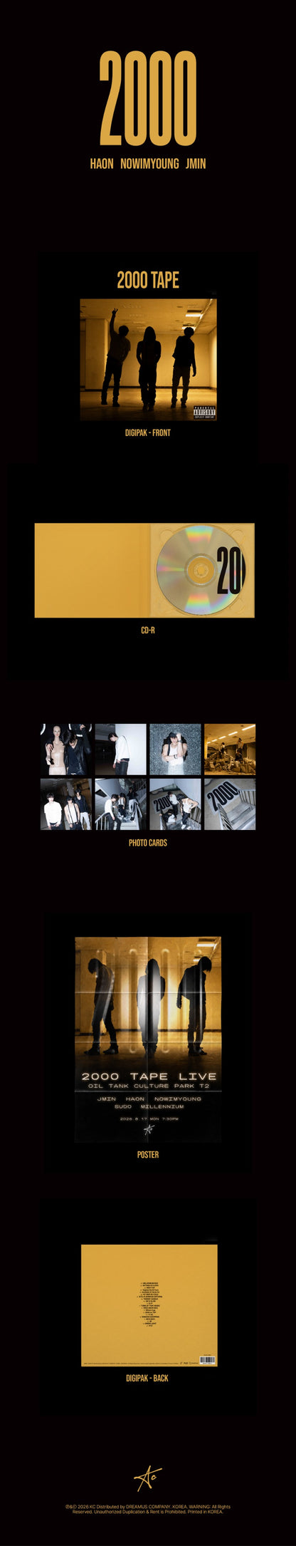 (9/4) HAON, NOWIMYOUNG, JMIN [2000 TAPE]