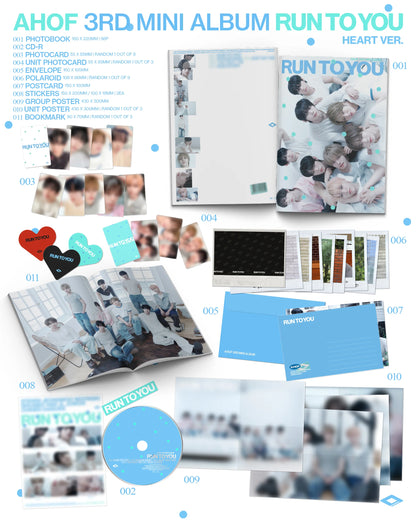 AHOF - 3rd Mini Album [RUN TO YOU] PHOTOBOOK Ver.