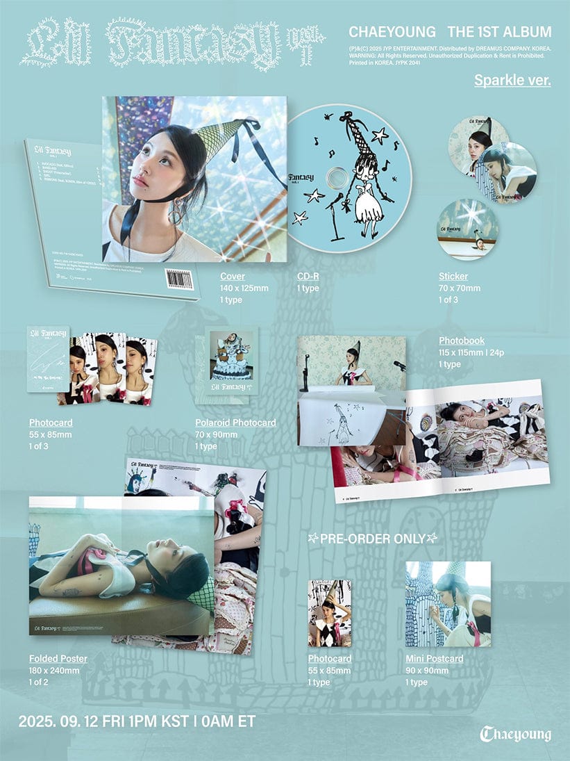 CHAEYOUNG - 1st Album [LIL FANTASY vol.1] Sparkle Version
