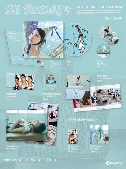 CHAEYOUNG - 1st Album [LIL FANTASY vol.1] Sparkle Version