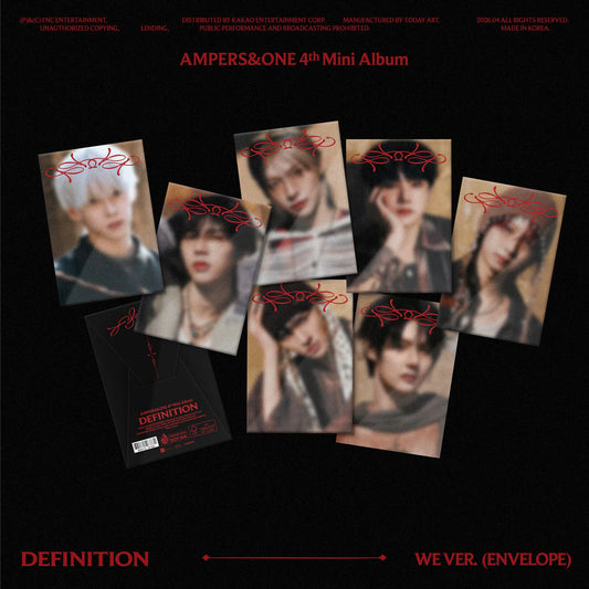 AMPERS&ONE - 4th Mini Album [DEFINITION] WE Version