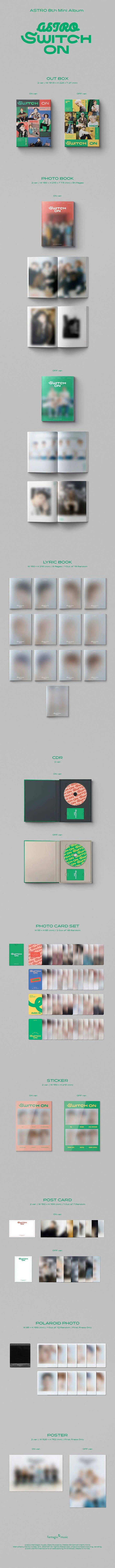 ASTRO - SWITCH ON [8TH MINI ALBUM] Random