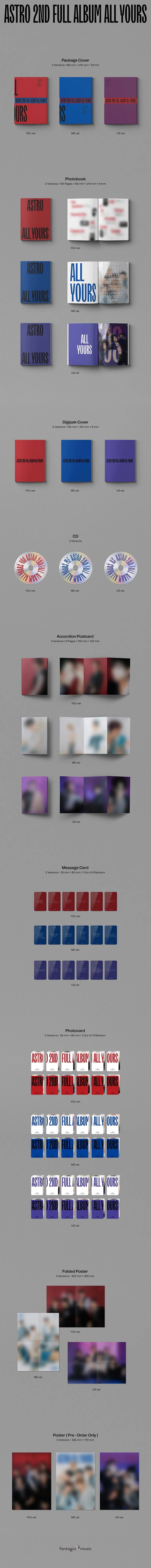 ASTRO - All YOURS [2ND ALBUM]