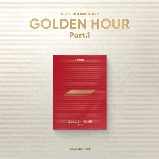 ATEEZ - 10TH MINI ALBUM [GOLDEN HOUR : Part.1] POCAALBUM Ver.