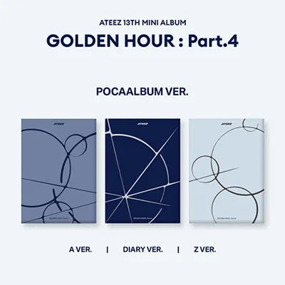 ATEEZ - [GOLDEN HOUR : Part.4] POCAALBUM Ver. Random