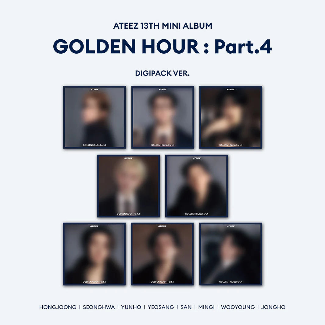 ATEEZ - [GOLDEN HOUR : Part.4] DIGIPACK Ver. Random