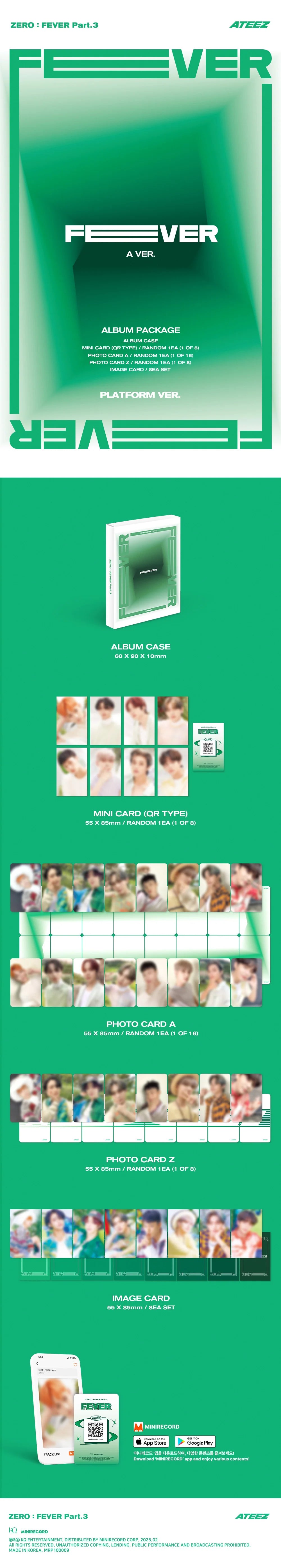 ATEEZ - ZERO : FEVER Part.3 Standard