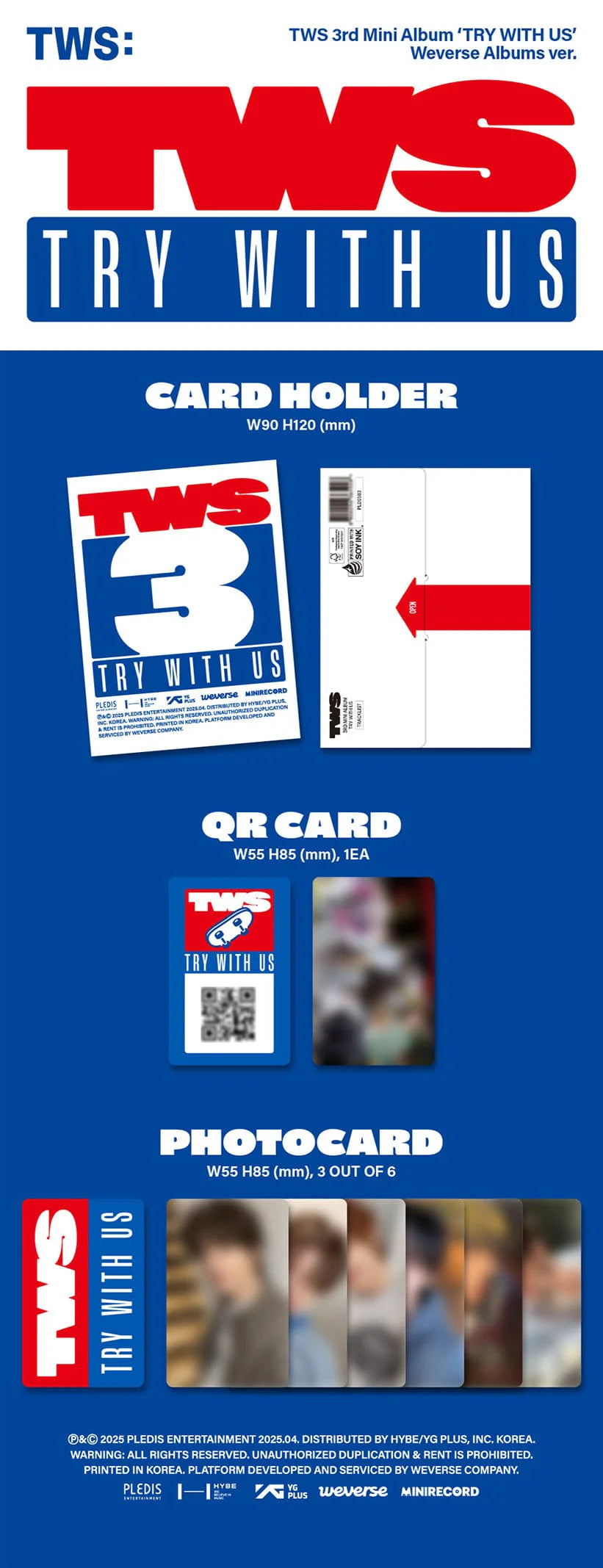 TWS - TRY WITH US (Weverse Albums ver.)