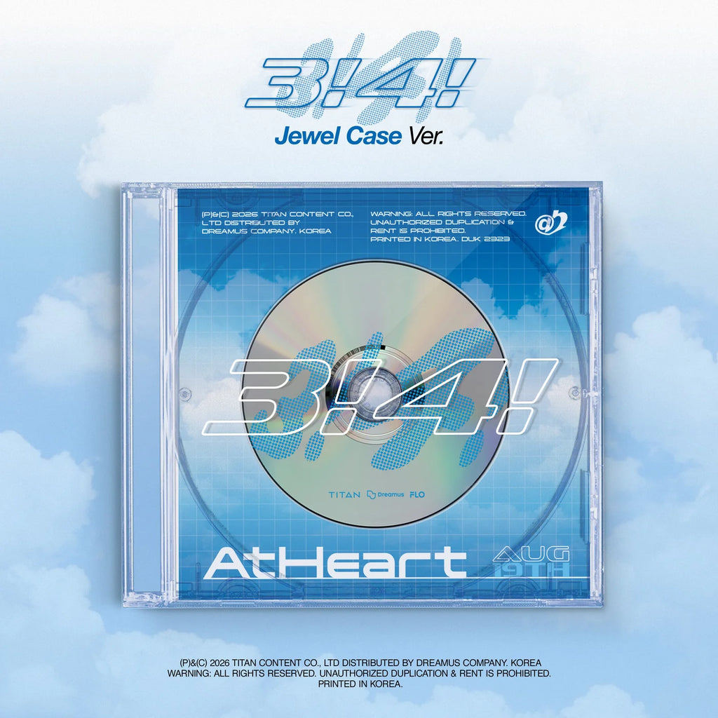 AtHeart - Single Album [3!4!] Jewel Case Ver.