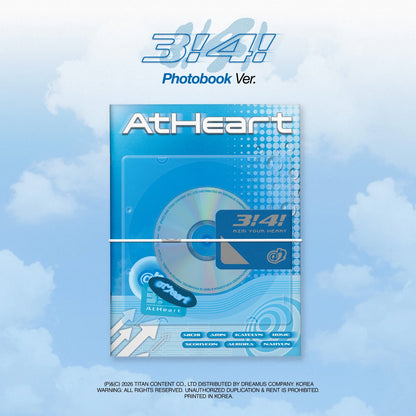 (8/19) Pre-Order AtHeart - Single Album [3!4!] Photobook Ver.