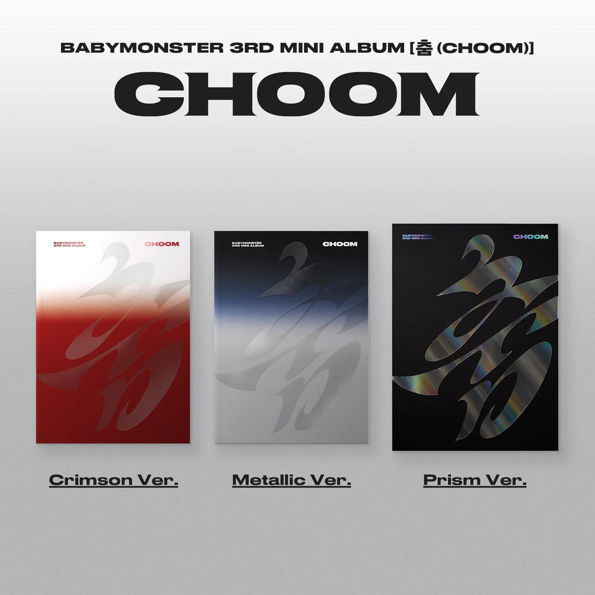 BABYMONSTER - 3rd Mini Album [춤 (CHOOM)] Random
