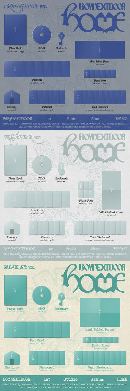 BOYNEXTDOOR - 1st Studio Album HOME