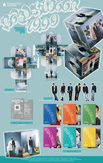 BOYNEXTDOOR - 3rd EP [19.99] Weverse Albums Ver.