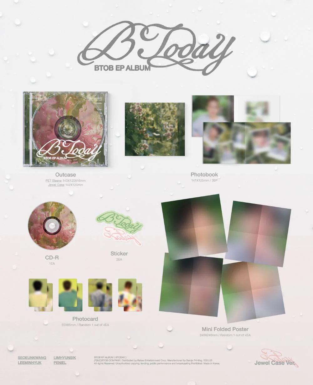 BTOB - EP Album [BTODAY] Jewel Case Ver.