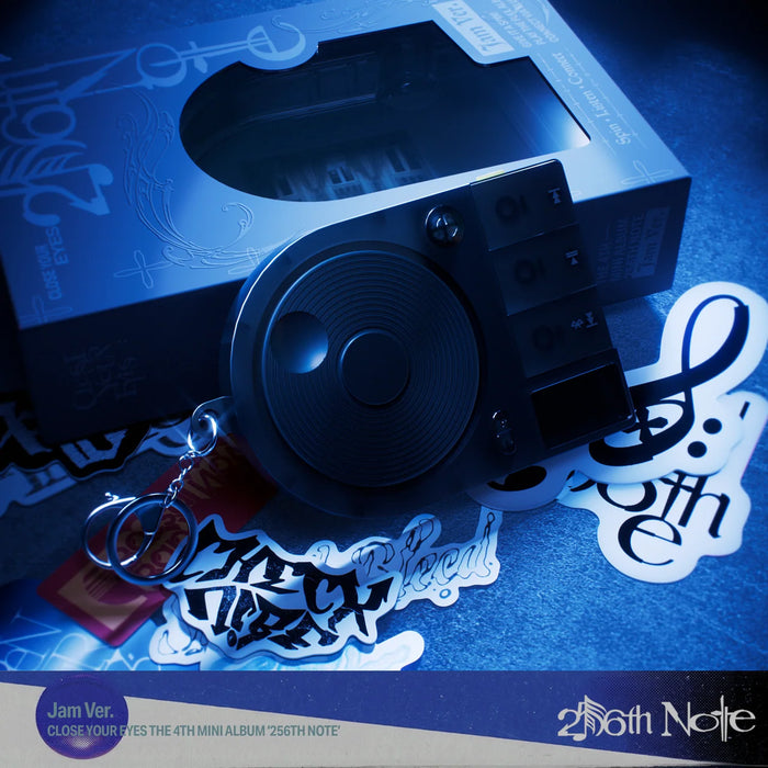 (9/28) preorder CLOSE YOUR EYES - 4th Mini Album [256th Note] Jam Ver.