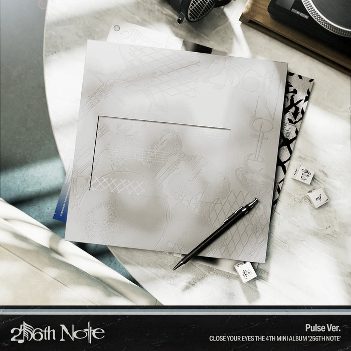 (9/28) preorder CLOSE YOUR EYES - 4th Mini Album [256th Note] Pulse Ver.