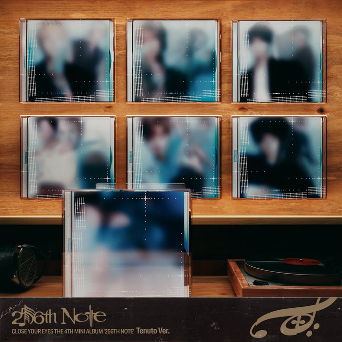 (9/28) preorder CLOSE YOUR EYES - 4th Mini Album [256th Note] Tenuto Ver.