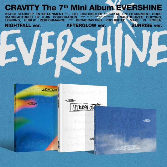 CRAVITY - 7th Mini Album [EVERSHINE] (Random Ver.)