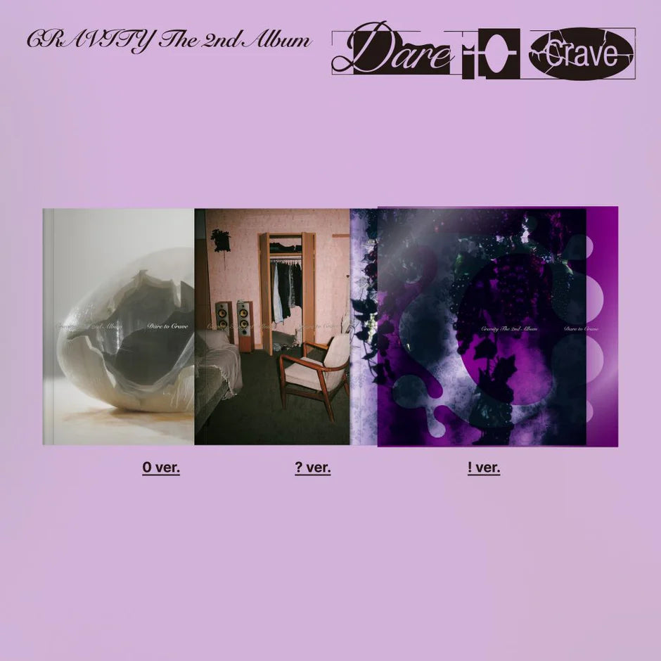 CRAVITY - 2nd Full Album [Dare to Crave] Random