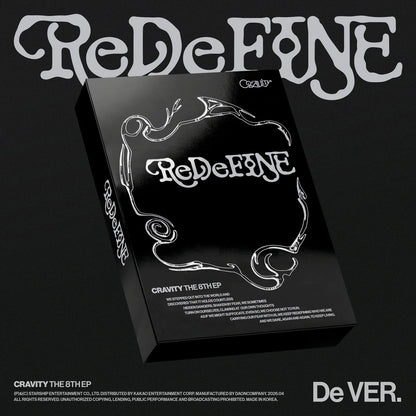CRAVITY - 8th Mini Album [ReDeFINE] DE Ver.