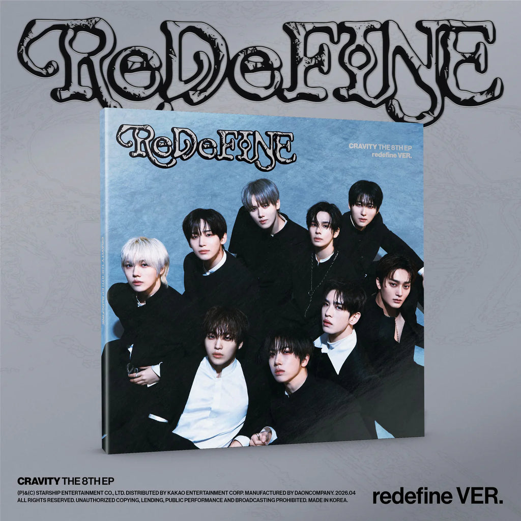 CRAVITY - 8th Mini Album [ReDeFINE] redefine Ver.