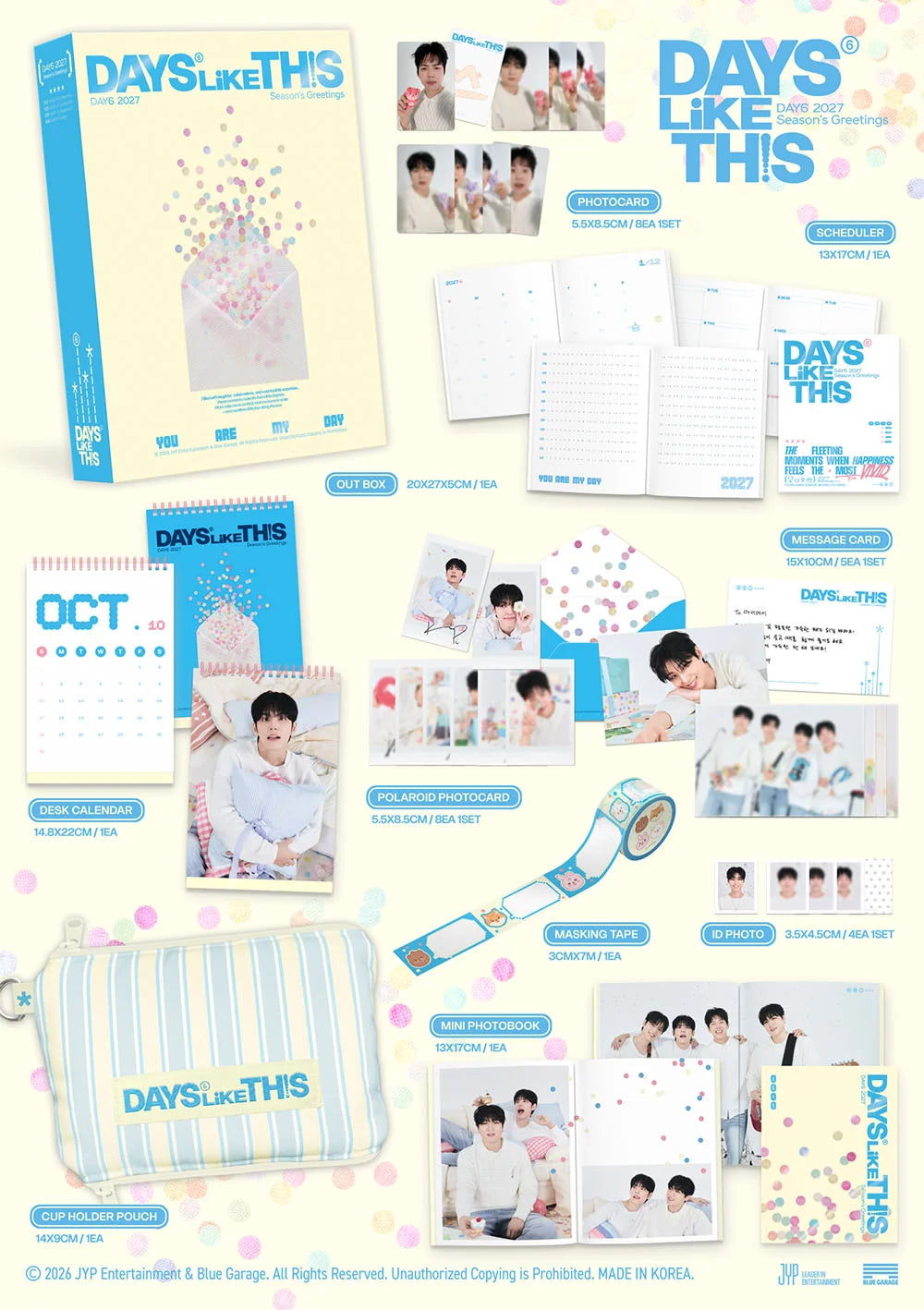 (10/10) DAY 6 - DAYS LIKE THIS 2027 SEASON'S GREETINGS