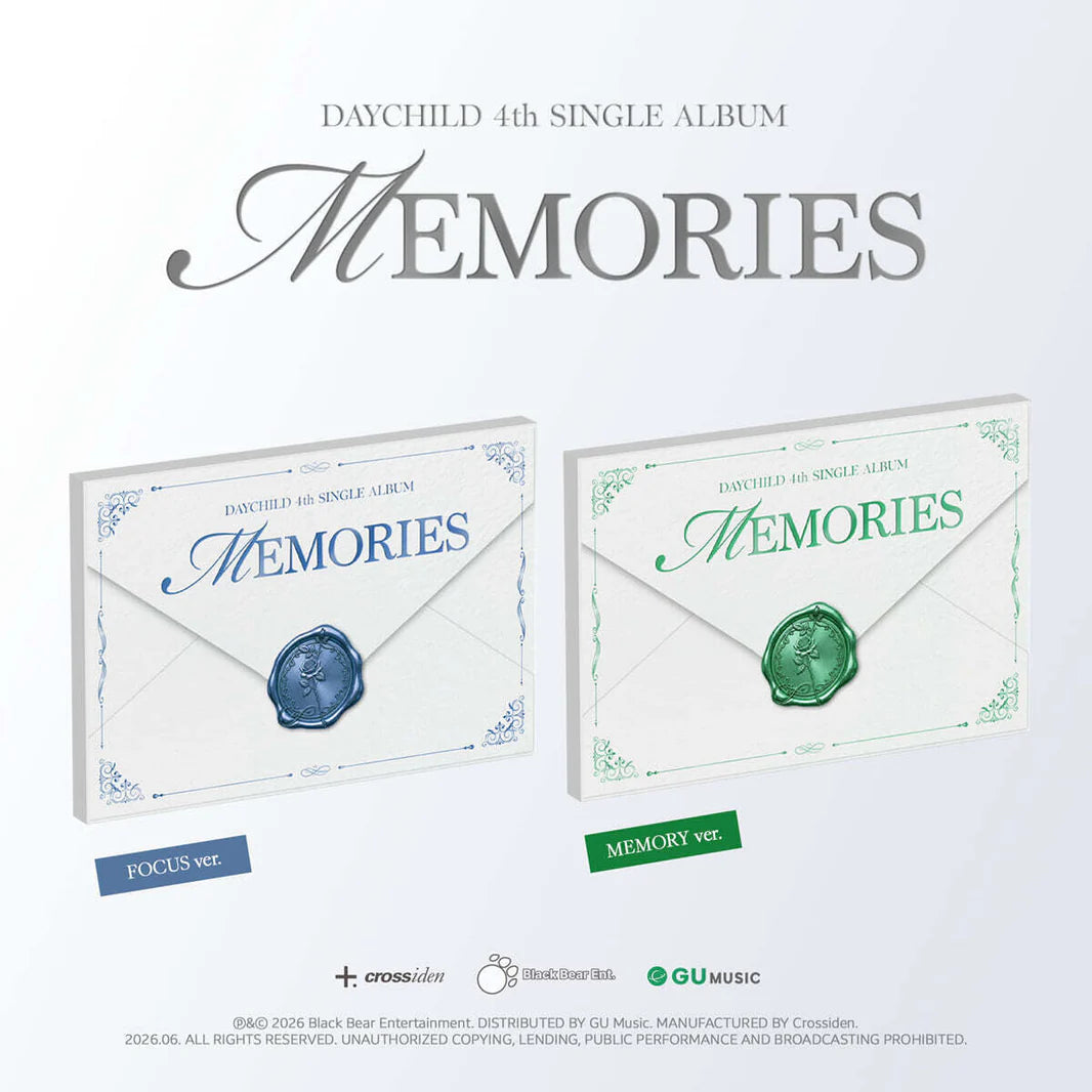 DAYCHILD - 4th Single Album [MEMORIES]