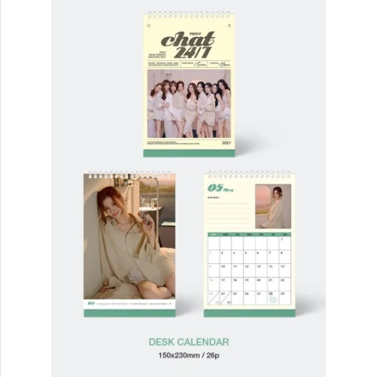 (10/13) TWICE - CHAT 24/7 2027 JAPAN SEASON'S GREETINGS JYP SHOP GIFT