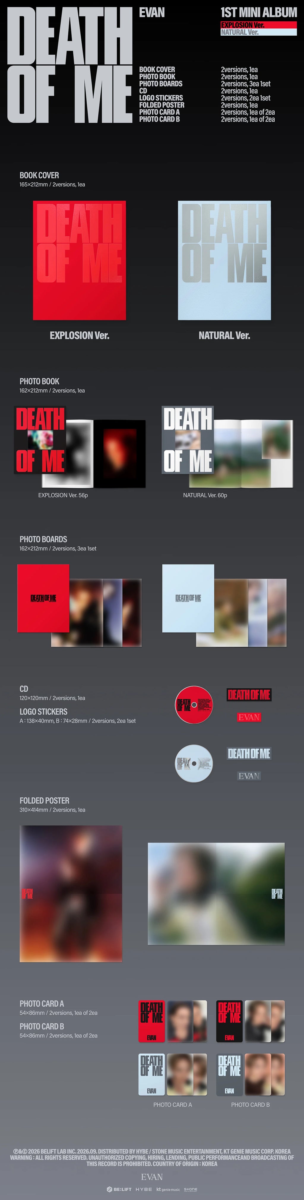 EVAN - [DEATH OF ME] EVAN - [DEATH OF ME]