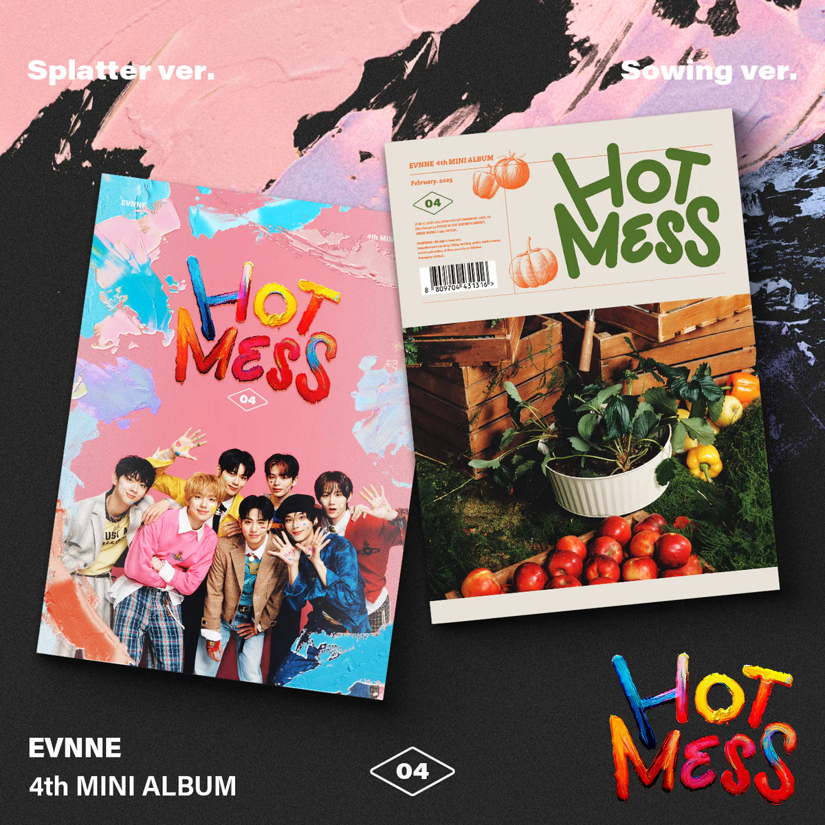EVNNE - 4th Mini Album [HOT MESS] Standard Ver.