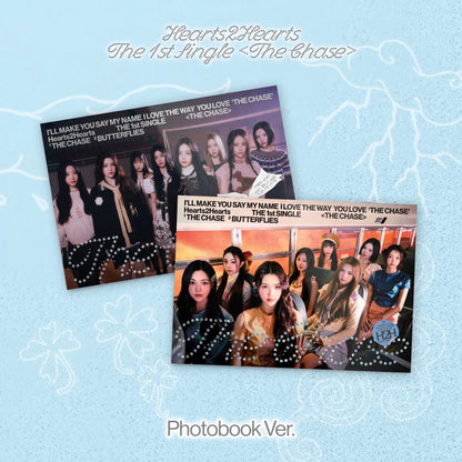 Hearts2Hearts - 1st Single Album [The Chase] (Photobook Ver.) (Random Ver.)