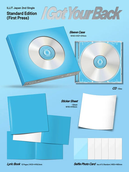 PRE-ORDER ILLIT - Japan 2nd Single [I GOT YOUR BACK] Standard Edition