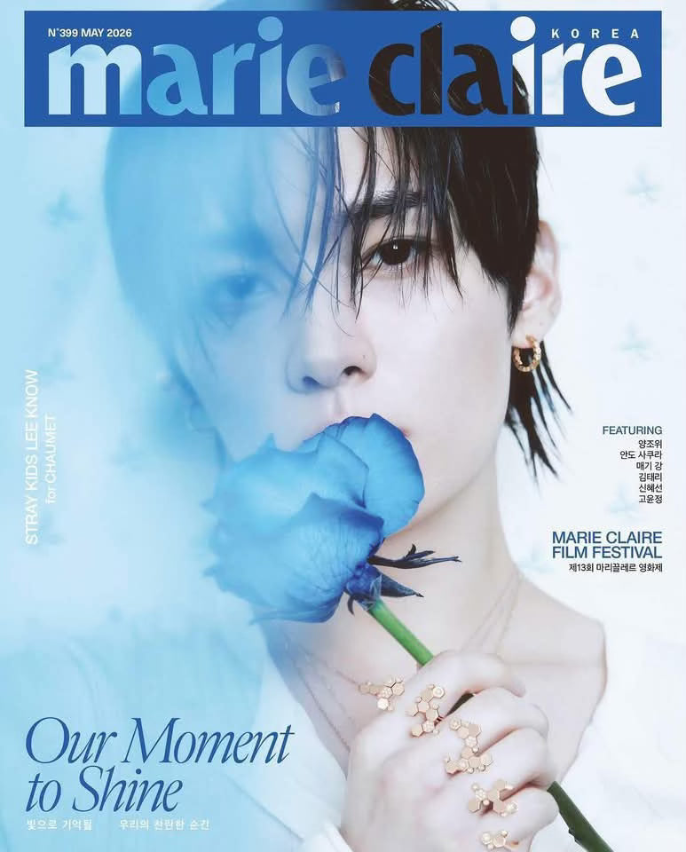 STRAY KIDS LEE KNOW MARIE CLAIRE 2026-05 MAGAZINE