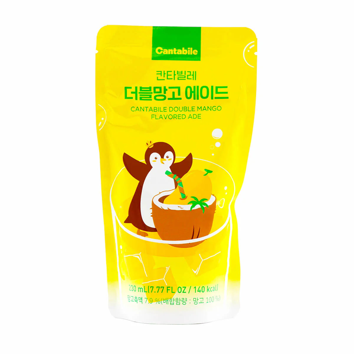 Cantabile Mango Ade Pouch Drink (Korea)
