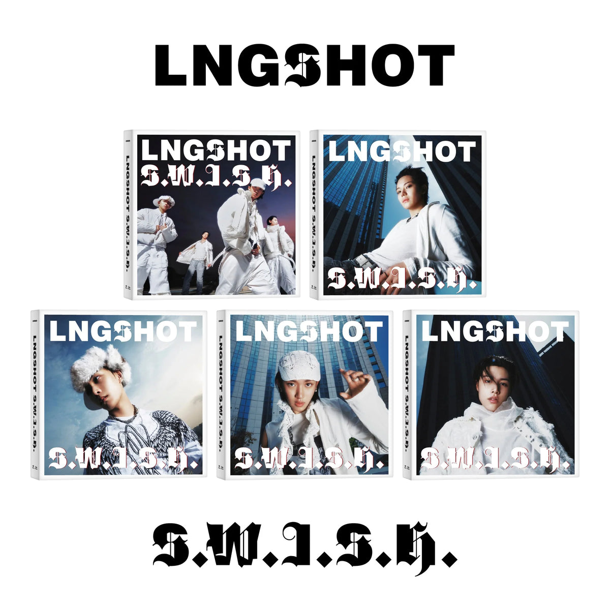 (11/09) preorder LNGSHOT - EP [S.W.I.S.H.] Standard Ver.