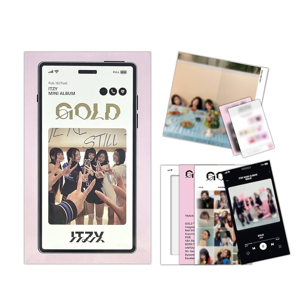 ITZY - [GOLD] SPECIAL Edition PHONE BOX Version