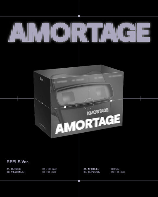 JISOO - 1st Mini Album [AMORTAGE] (REELS Ver.)