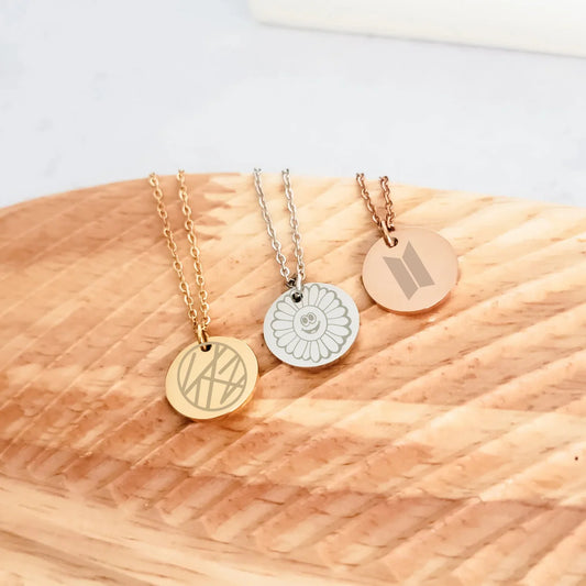 15mm Disc Necklace