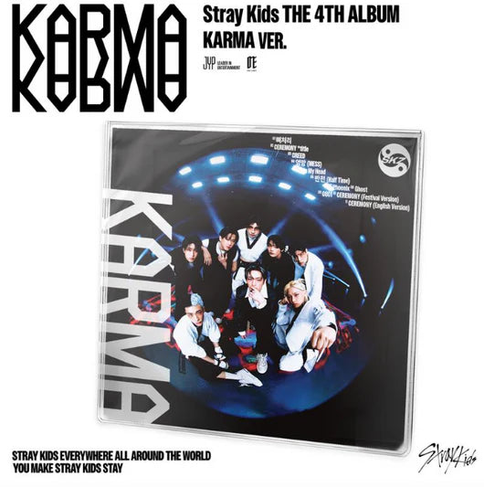 STRAY KIDS - KARMA 4TH ALBUM KARMA VER (LIMITED) NO POB