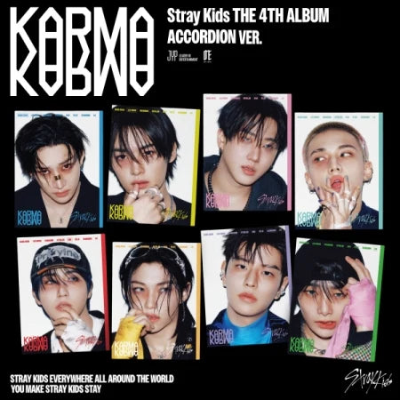 STRAY KIDS - [KARMA] 4th Album ACCORDION I.N Version