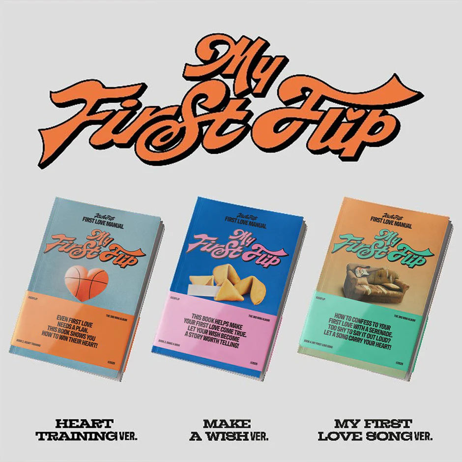 KickFlip - 3rd Mini Album [My First Flip] Random