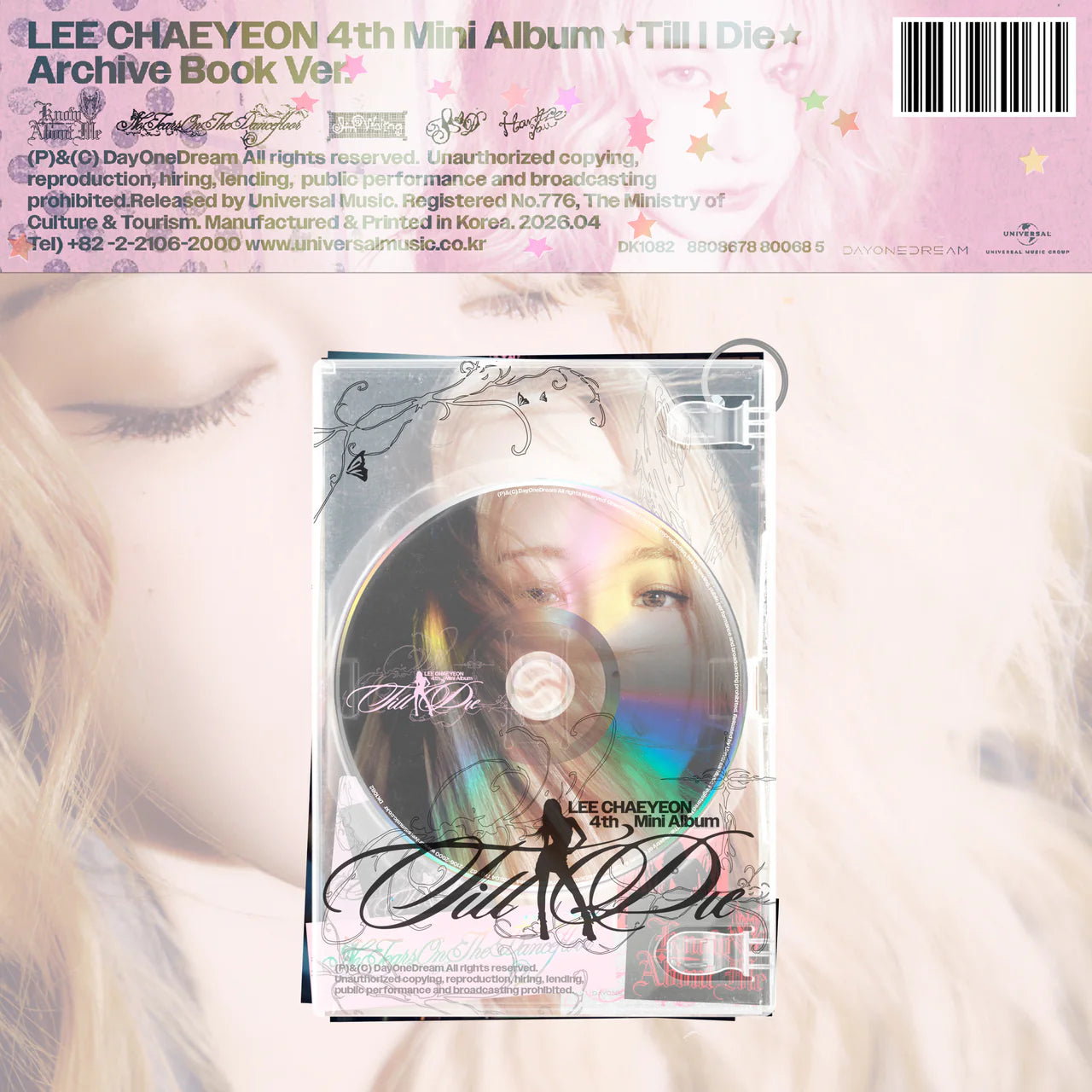 LEE CHAEYEON - 4th Mini Album [Till I Die] Archive Book Ver.
